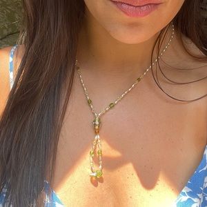 Handmade ✨by me✨ beaded tassel necklace